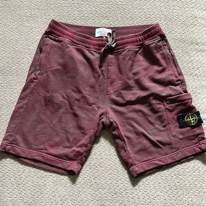 Supreme stone island shorts size large